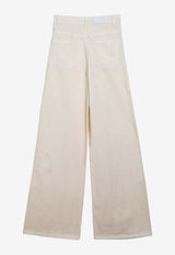 Margaux Lonnberg Parker Wide-Leg Jeans Off-white PARKERDE/O_LON-OW