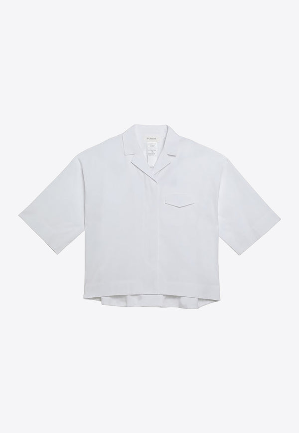 Sportmax Parole Poplin Shirt White PAROLECO/O_SPORM-001
