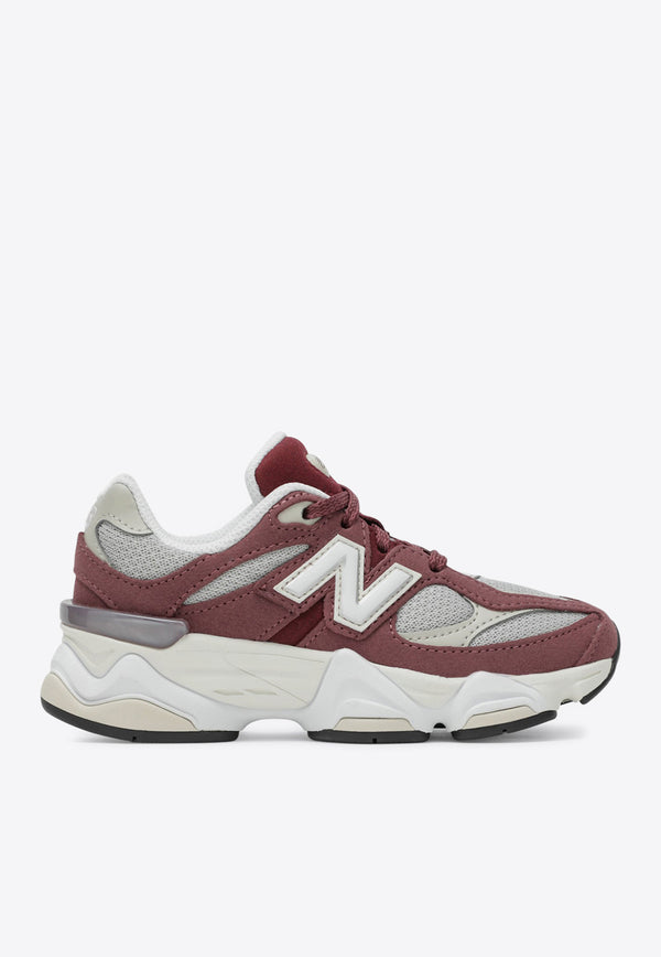 New Balance Kids Girls 9060 Low-Top Sneakers Red PC9060CTLE/R_NEWB-WB