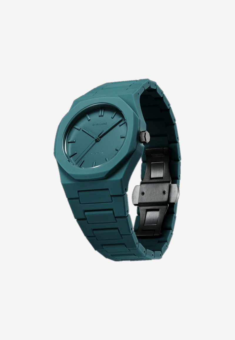 D1 Milano Polycarbon 37 mm Watch PCBU02TEAL