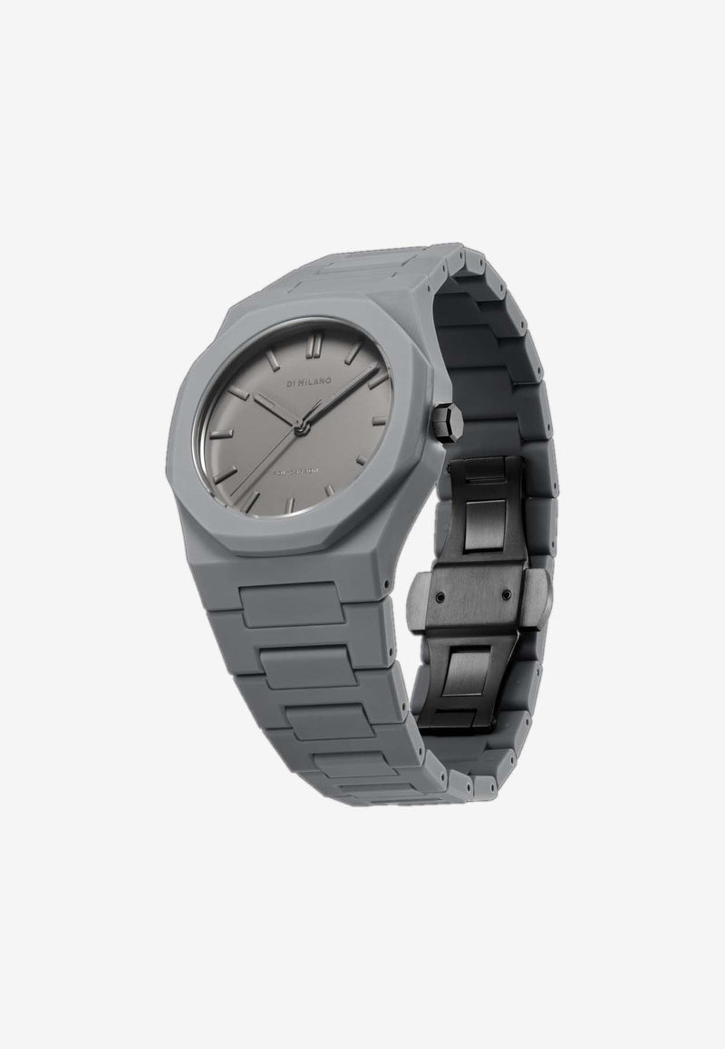 D1 Milano Polycarbon 37 mm Watch PCBU03GREY