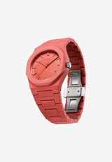 D1 Milano Polycarbon 37 mm Watch PCBU05CORAL