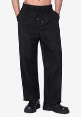 OAMC Peacemaker Straight-Leg Drawstrings Pants Black PCM1OP02APL001099/Q_OAMC-BLK