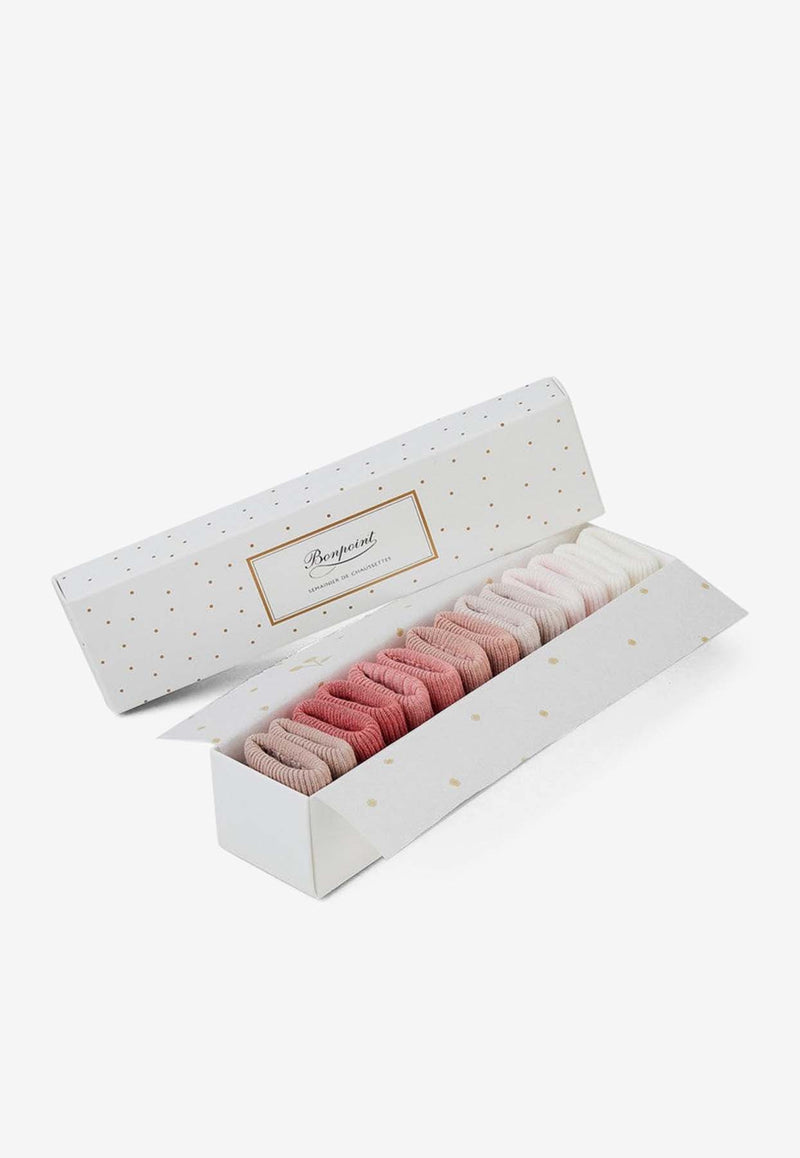 Bonpoint Babies Day-of-the-Week Socks - Set of 7 Multicolor PEBFVSEMAINCO/Q_BONPO-124