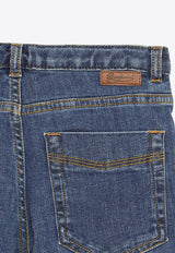 Bonpoint Girls Dewey Straight-Leg Jeans Blue PEDEWEYST-ACO/O_BONPO-017