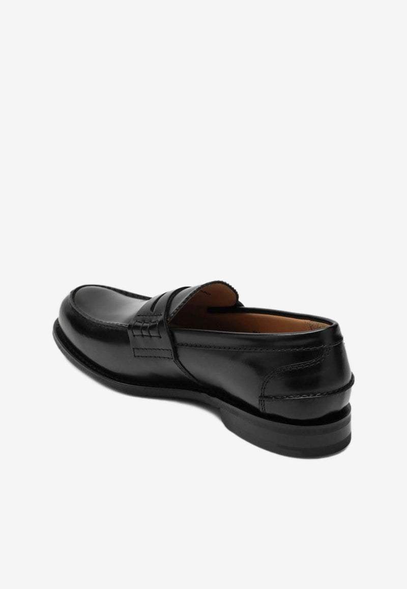 Church's Leather Pembrey Loafers Black PEMBREYR209LG/R_CHURC-F0AAB