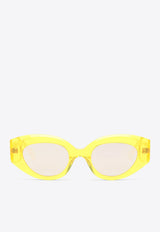 Philó Eyewear Petra Cat-Eye Sunglasses PETRAPVC/1_PHIL-YE