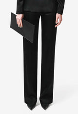 Materiel Straight-Leg Tailored Pants Black PF25N2337PABK_BLACK