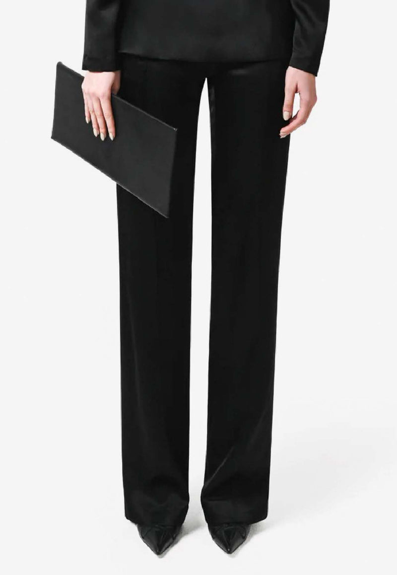 Materiel Straight-Leg Tailored Pants Black PF25N2337PABK_BLACK