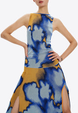 PH5 Claire Tie-Dye Boatneck Top Multicolor PF25TP028BRY_BLUE