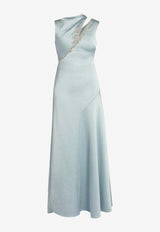 Erdem Embellished Satin Gown Light Blue PF25_G27_50104005_LIGHT BLUE