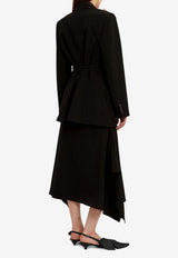 Erdem Floral Applique Wool Blazer Black PF25_J8_70031000_BLACK