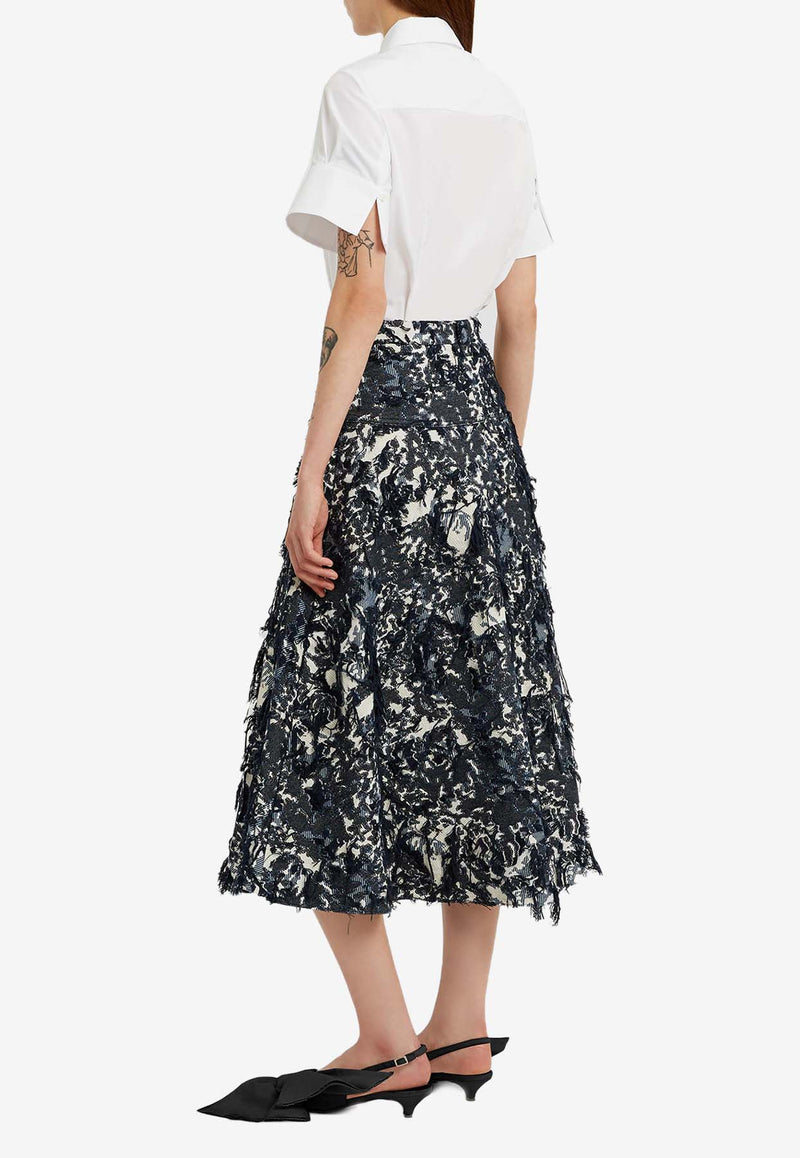 Erdem Flower Embroidered Shirt White PF25_T901_40029000_WHITE