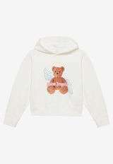 Palm Angels Kids Girls Graphic-Printed Hooded Sweatshirt PGBB001S24-AFLE001/O_PALMA-0360