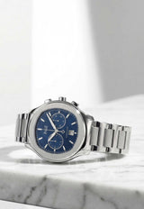 Piaget Polo S Chronograph Stainless Steel Watch Silver G0A41006_TH