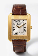 Piaget Emperador Protocole XL 18-karat Yellow Gold Watch Brown PIAEPXL18KYGW_TH