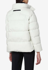 Herno Laminar Belted Jacket  Ivory PI00383DL11128/R_HERNO-1115