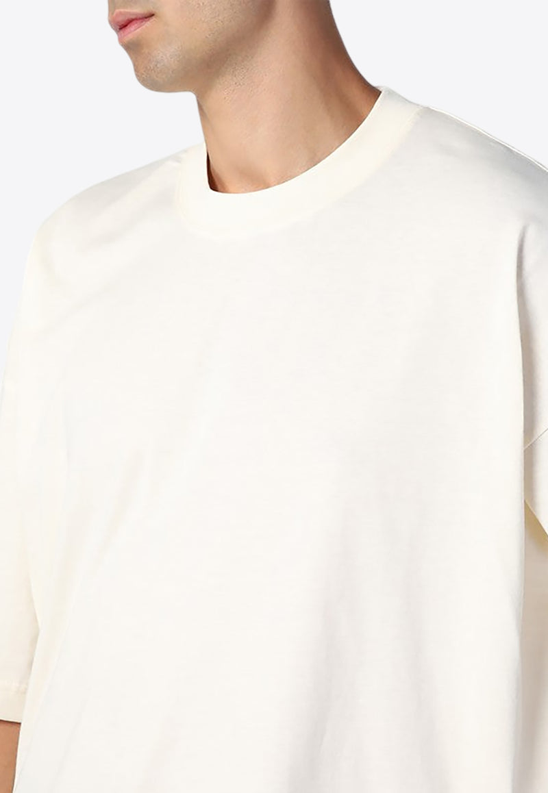 Studio Nicholson Piu Oversized T-shirt Ivory PIU1327/P_STUNI-PA