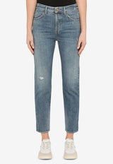 Washington Dc Basic High Waist Ranch Jeans PLWWDE/M_WASHI-0152