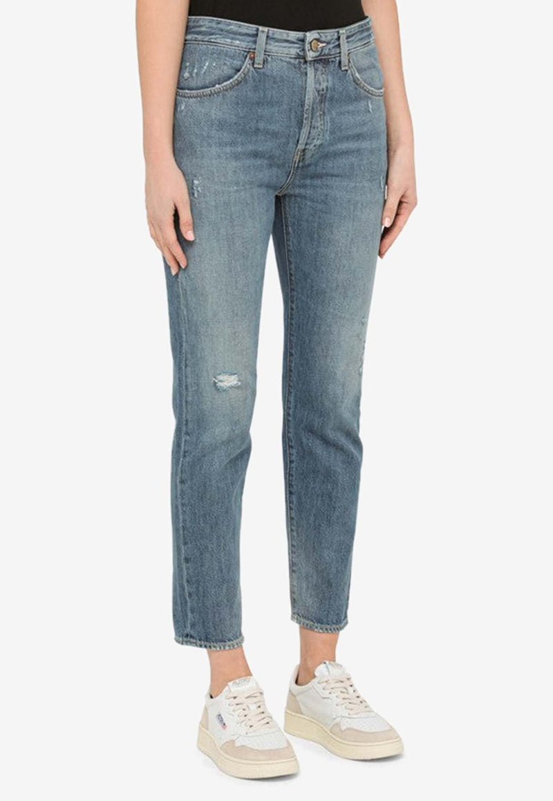 Washington Dc Basic High Waist Ranch Jeans PLWWDE/M_WASHI-0152