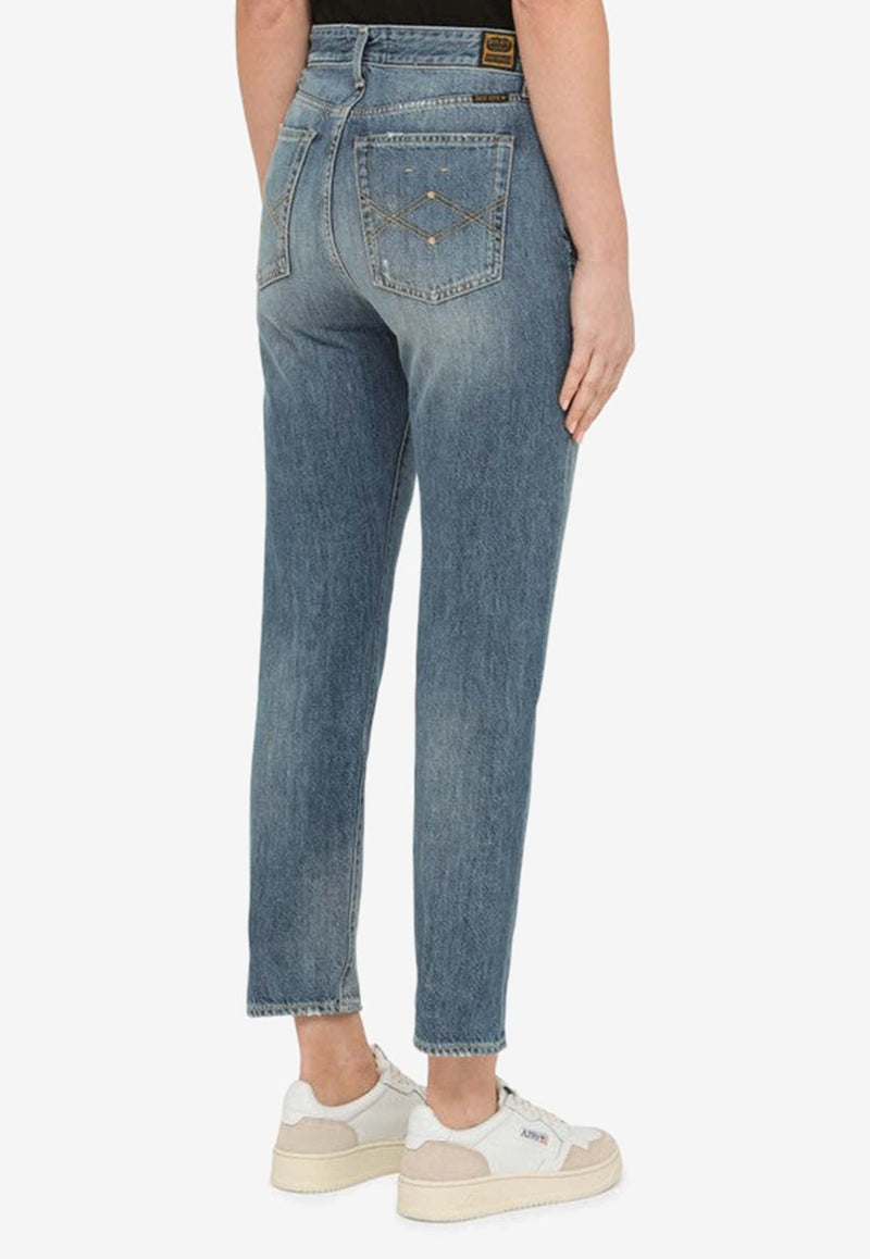 Washington Dc Basic High Waist Ranch Jeans PLWWDE/M_WASHI-0152