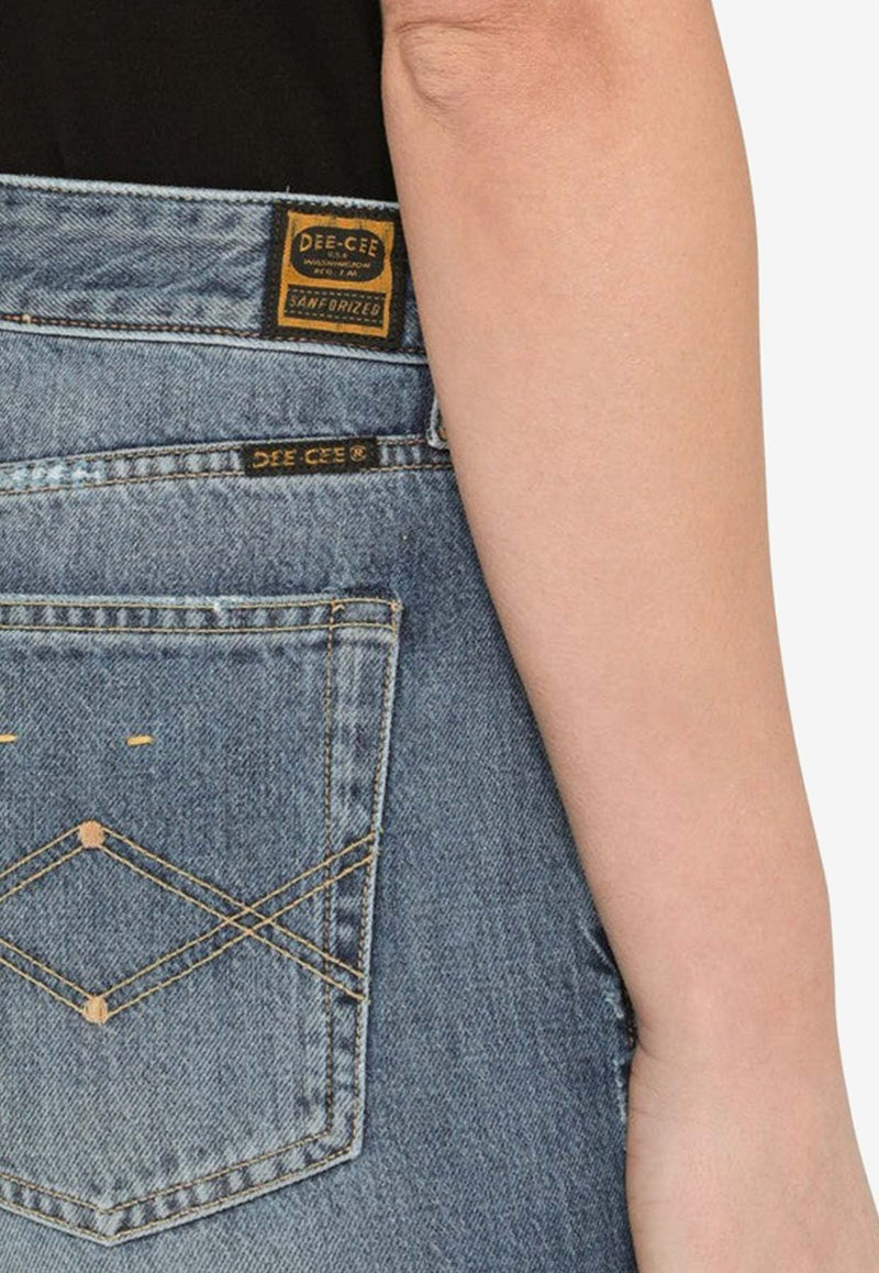 Washington Dc Basic High Waist Ranch Jeans PLWWDE/M_WASHI-0152