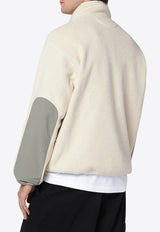 Logo-Printed Zip-Up Jacket