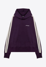 Palm Angels Logo Print Hooded Sweatshirt Purple PMBD043F24FAB001/P_PALMA-3903