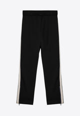 Palm Angels Logo Print Track Pants Black PMCJ020C99FAB001/P_PALMA-1003