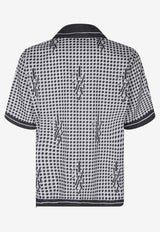 Amiri All-Over Logo Short-Sleeved Shirt PS24MSS014BLACK MULTI