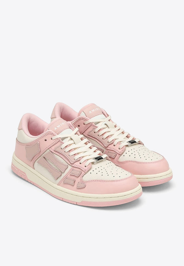 Amiri Skeltop Leather Sneakers Pink PS24WFS002LE/O_AMIRI-651