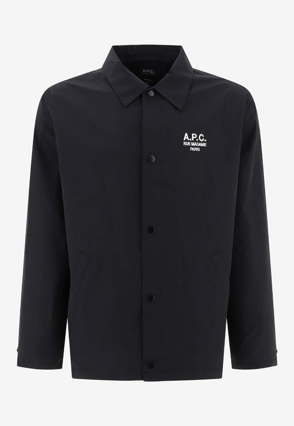 A.P.C. Regis Long-Sleeved Shirt PSAJB-H02960BLACK