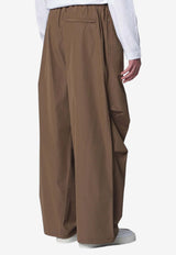 A.P.C. Wide-Leg Pants Brown PSALQ-H08026PL/S_APC-CAC