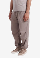 Herno Elastic-Waistband Cargo Pants Gray PT000181U_LIGHT GREY