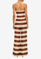 Cult Gaia Kaliluna Silk Striped Pants Multicolor PT32637YS3404_STRIPES