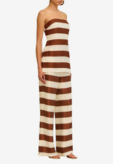 Cult Gaia Kaliluna Silk Striped Pants Multicolor PT32637YS3404_STRIPES