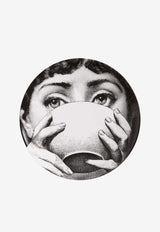 Fornasetti Theme and Variations Plate no.191 Gray PTV191X