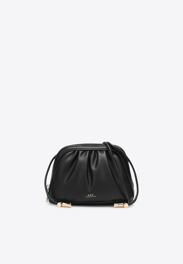 A.P.C. Small Ninon Drawstring Shoulder Bag Black PUAAT-F61765PL/P_APC-LZZ