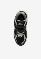 New Balance Kids Boys 2002 Hook and Loop Sneakers Black PV2002PONY/P_NEWB-BLK