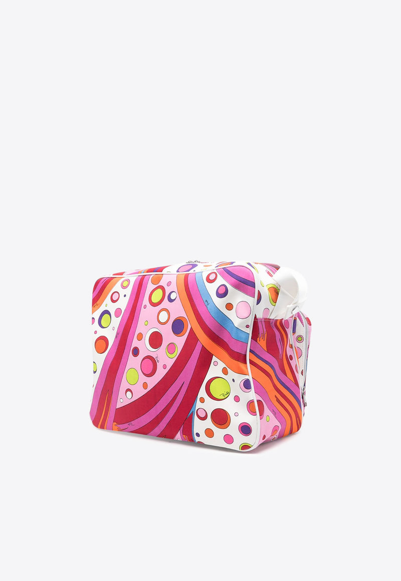 Emilio Pucci Junior Babies All-Over Print Changing Bag Multicolor PW0048-P0494_MULTI COLO