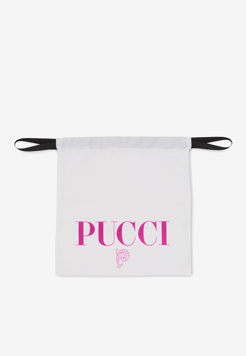 Emilio Pucci Junior Girls Fontane Print Cap Multicolor PW0A57-K0228_MULTI COLO