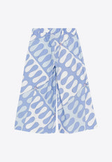 Emilio Pucci Junior Girls Leocorno Print Pants Blue PW6B61-P0493_BLUE MULTI