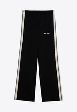 Palm Angels Logo Embroidered Track Pants Black PWCJ031C99FAB001/P_PALMA-1003