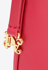 Palm Angels Giorgina Leather Shoulder Bag Pink PWNN028S24LEA003/O_PALMA-3276