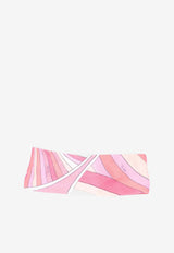 Emilio Pucci Junior Baby Girls Iride Print Headband Pink PX0A43-Z3346_BABY PINK