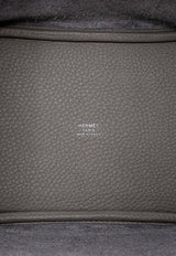 Hermès Picotin 18 in Gris Meyer Clemence Leather with Palladium Hardware