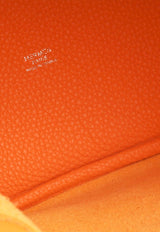 Hermès Picotin 18 in Orange Clemence Leather with Palladium Hardware