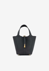 Picotin 18 in Caban Clemence with Gold Hardware