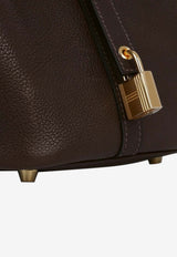 Picotin 18 in Ebene Barenia Faubourg with Gold Hardware