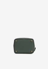 Picotin 18 Cargo in Vert Mangrove Canvas and Swift with Gold Hardware